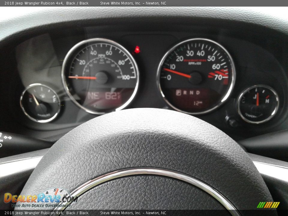 2018 Jeep Wrangler Rubicon 4x4 Gauges Photo #19