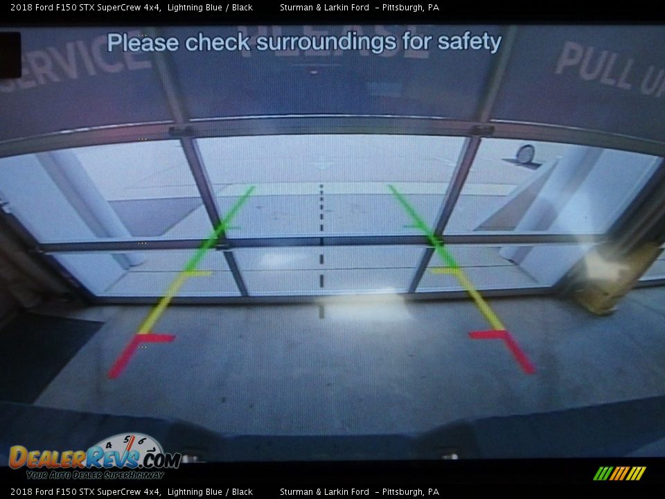 2018 Ford F150 STX SuperCrew 4x4 Lightning Blue / Black Photo #12