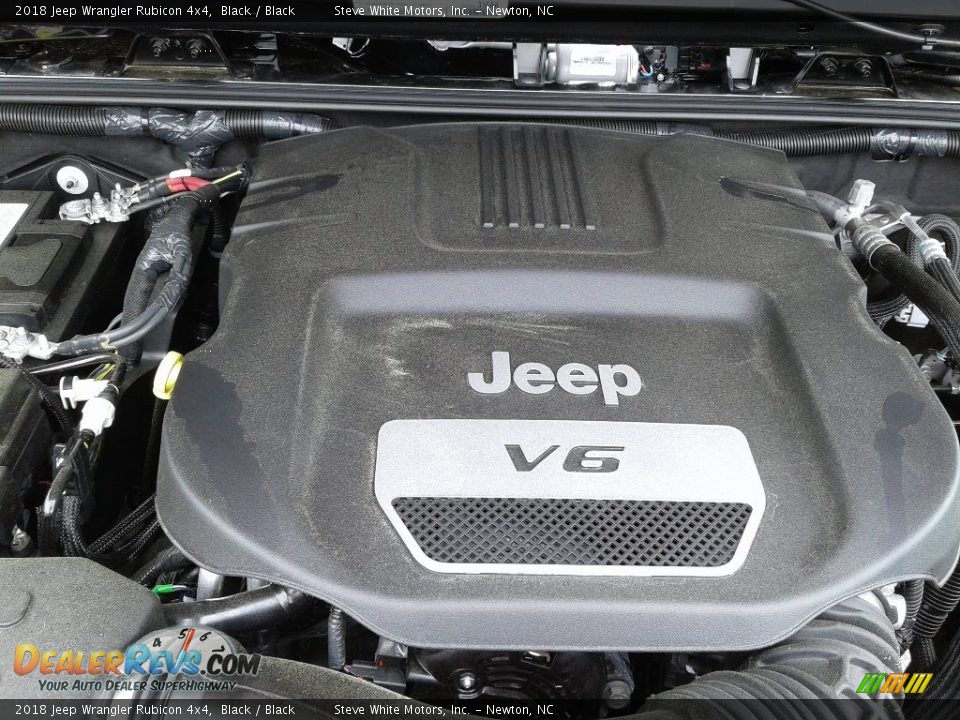 2018 Jeep Wrangler Rubicon 4x4 Black / Black Photo #30