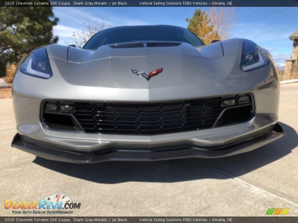 2016 Chevrolet Corvette Z06 Coupe Shark Gray Metallic / Jet Black Photo #7