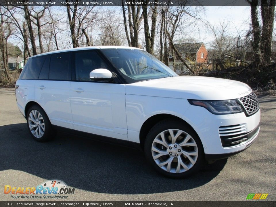 2018 Land Rover Range Rover Supercharged Fuji White / Ebony Photo #1