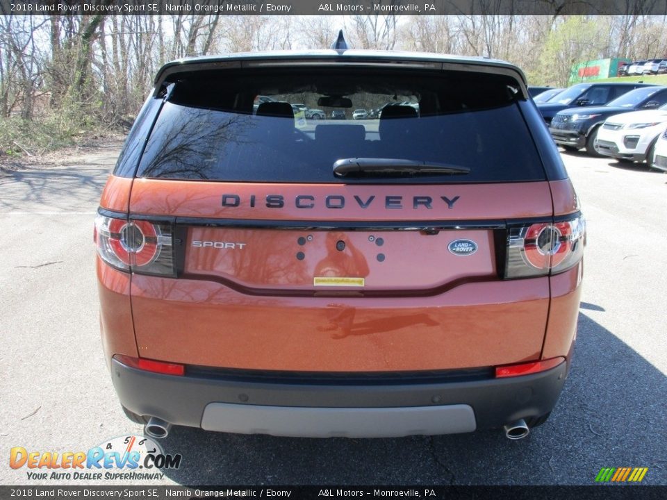 2018 Land Rover Discovery Sport SE Namib Orange Metallic / Ebony Photo #7