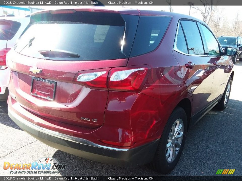 2018 Chevrolet Equinox LT AWD Cajun Red Tintcoat / Jet Black Photo #2