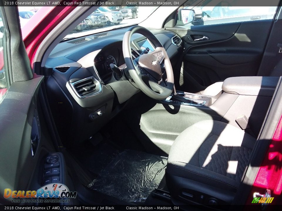 2018 Chevrolet Equinox LT AWD Cajun Red Tintcoat / Jet Black Photo #4