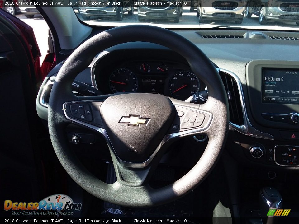 2018 Chevrolet Equinox LT AWD Cajun Red Tintcoat / Jet Black Photo #6