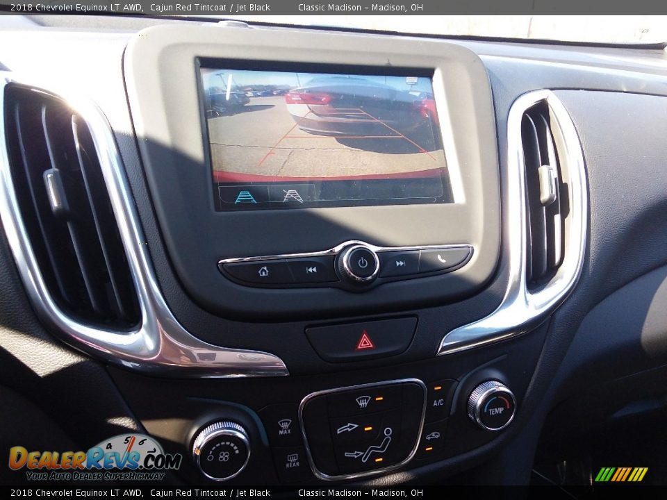 2018 Chevrolet Equinox LT AWD Cajun Red Tintcoat / Jet Black Photo #9