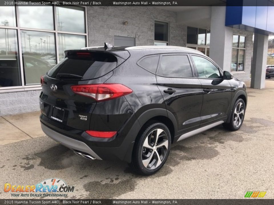 2018 Hyundai Tucson Sport AWD Black Noir Pearl / Black Photo #4