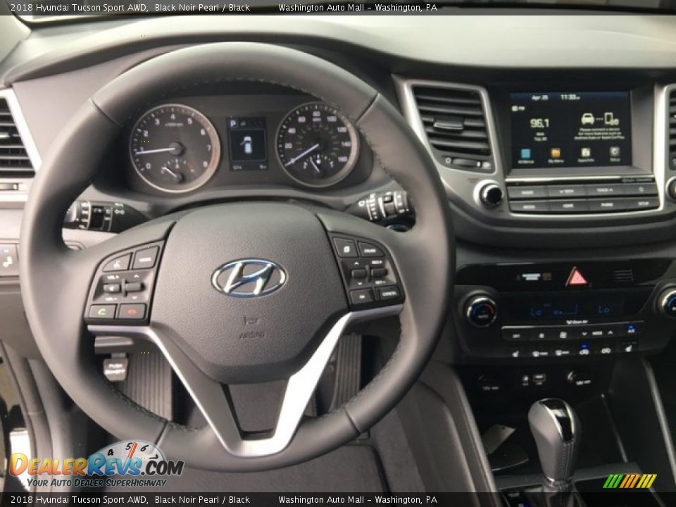 Dashboard of 2018 Hyundai Tucson Sport AWD Photo #13