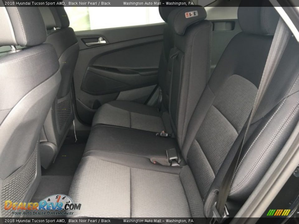 Rear Seat of 2018 Hyundai Tucson Sport AWD Photo #23