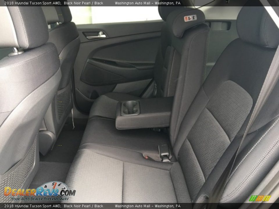 Rear Seat of 2018 Hyundai Tucson Sport AWD Photo #24