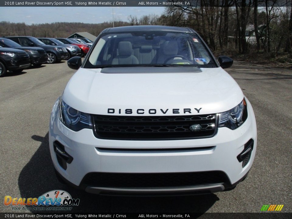 2018 Land Rover Discovery Sport HSE Yulong White Metallic / Cirrus Photo #8