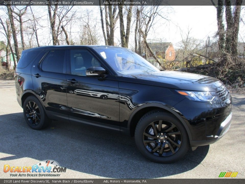 2018 Land Rover Discovery SE Narvik Black / Ebony/Ebony Photo #1