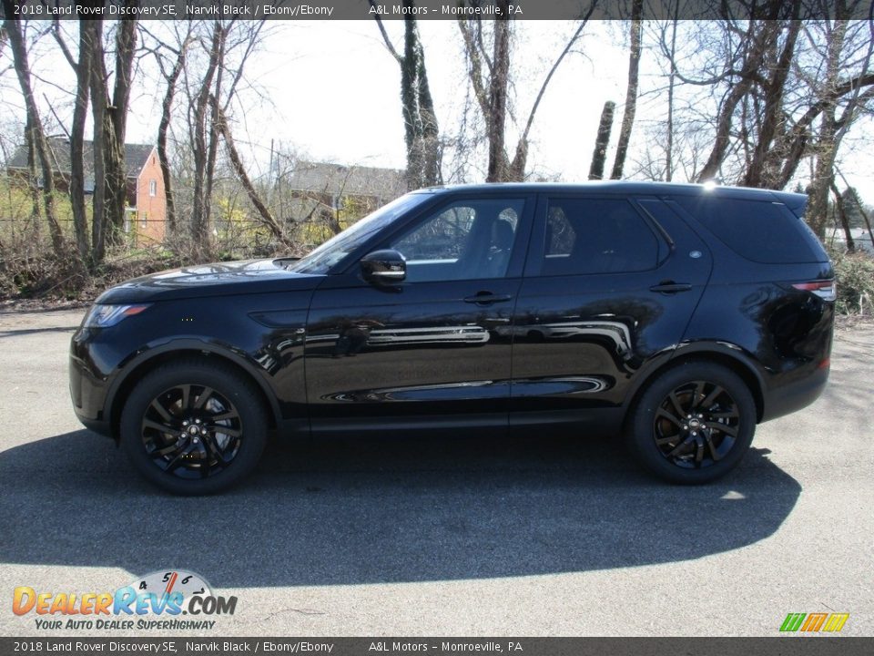 2018 Land Rover Discovery SE Narvik Black / Ebony/Ebony Photo #6