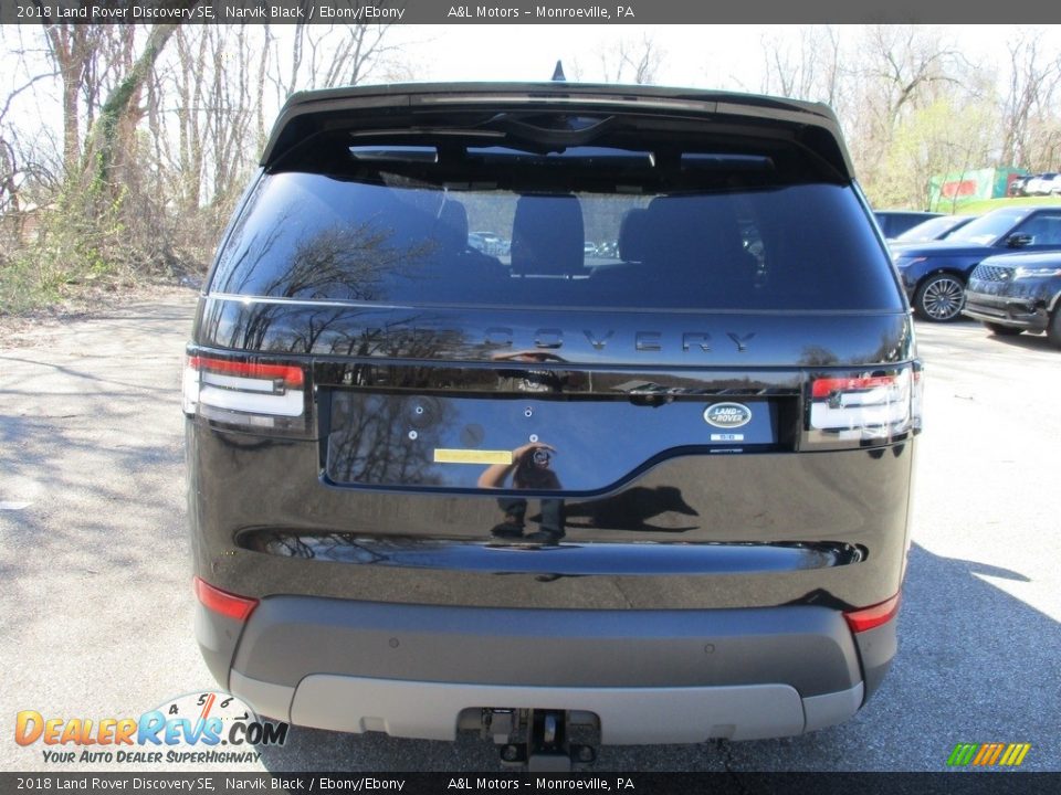 2018 Land Rover Discovery SE Narvik Black / Ebony/Ebony Photo #7