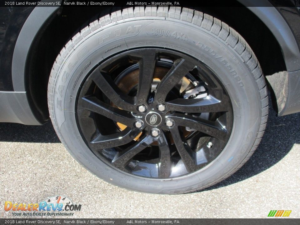 2018 Land Rover Discovery SE Narvik Black / Ebony/Ebony Photo #9