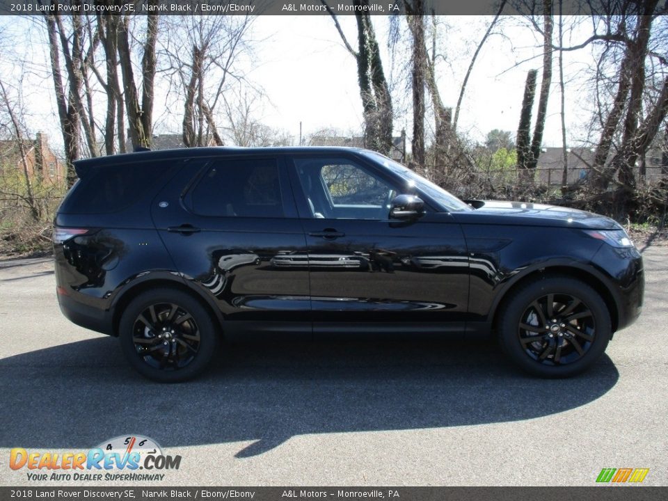 2018 Land Rover Discovery SE Narvik Black / Ebony/Ebony Photo #10