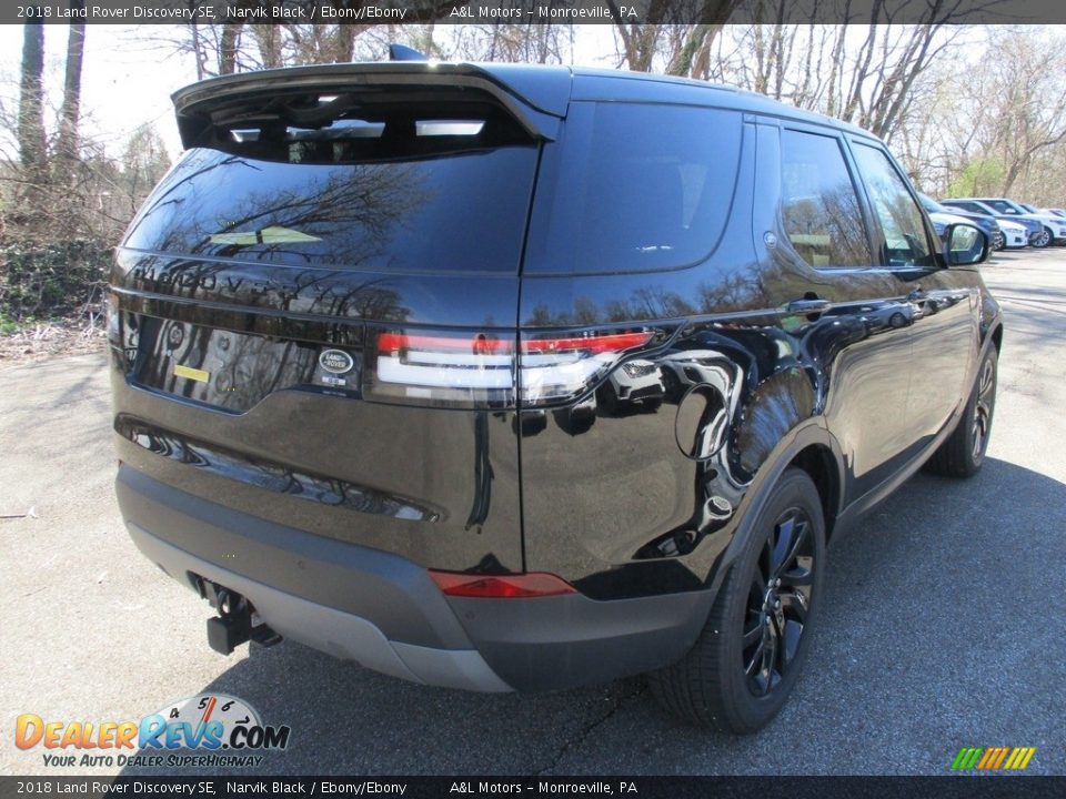 2018 Land Rover Discovery SE Narvik Black / Ebony/Ebony Photo #11