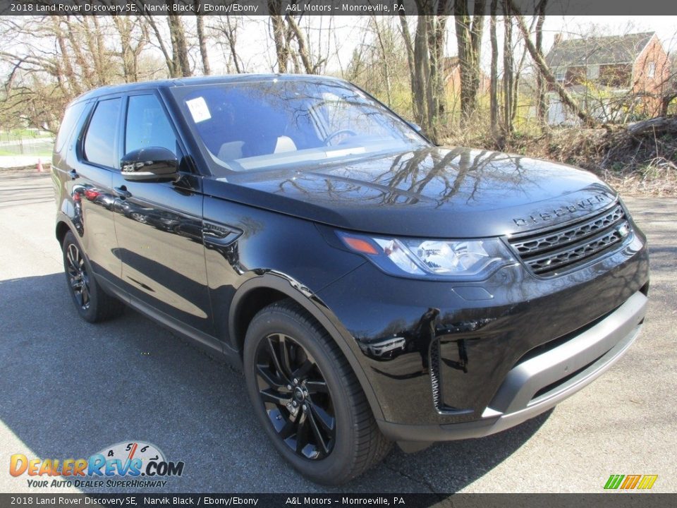 2018 Land Rover Discovery SE Narvik Black / Ebony/Ebony Photo #13