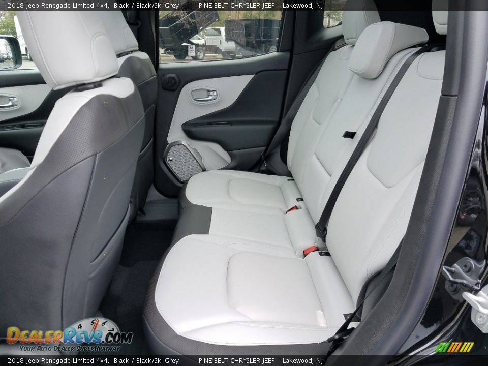 Rear Seat of 2018 Jeep Renegade Limited 4x4 Photo #6