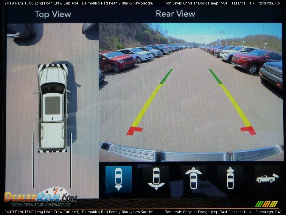 Navigation of 2019 Ram 1500 Long Horn Crew Cab 4x4 Photo #18