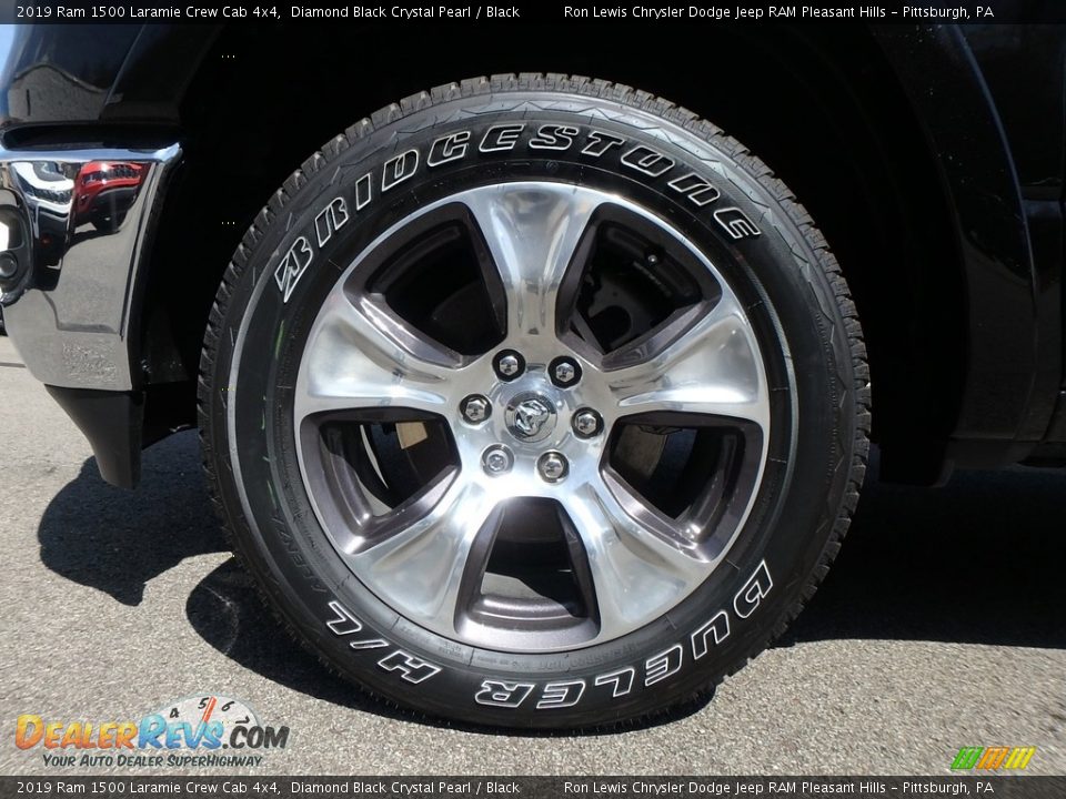 2019 Ram 1500 Laramie Crew Cab 4x4 Wheel Photo #9