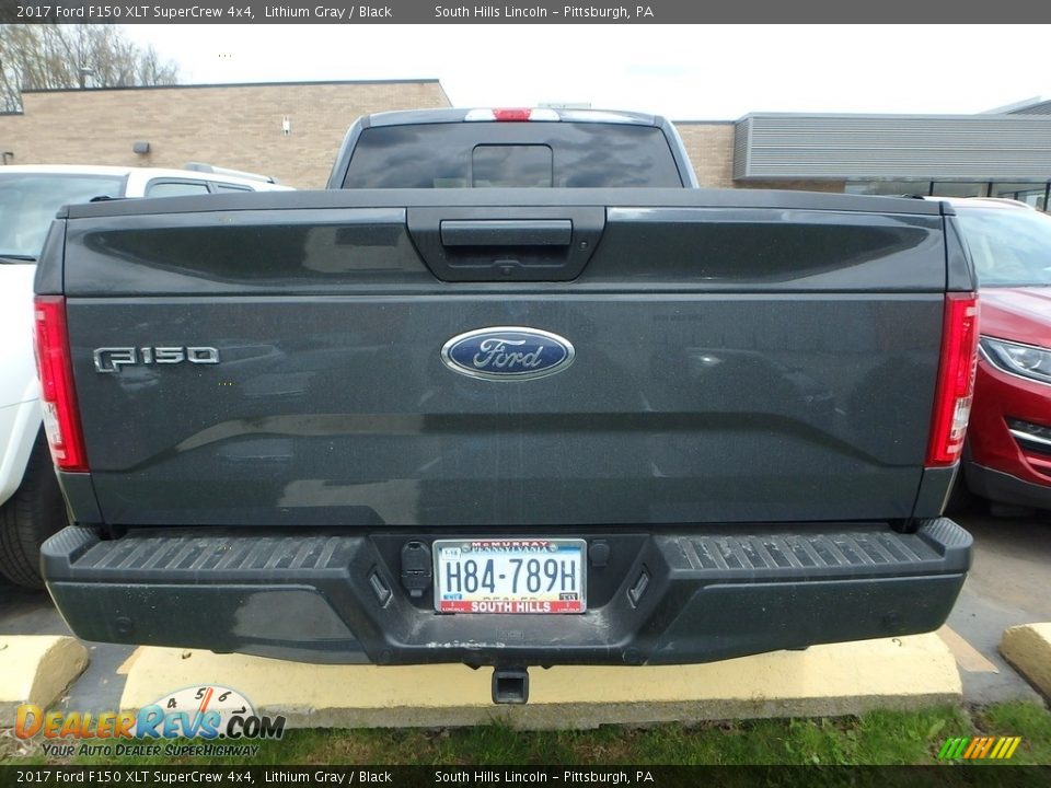 2017 Ford F150 XLT SuperCrew 4x4 Lithium Gray / Black Photo #3
