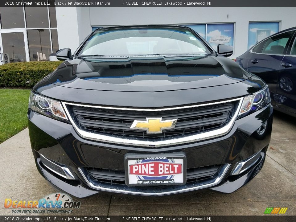 2018 Chevrolet Impala LS Black / Jet Black/Dark Titanium Photo #2