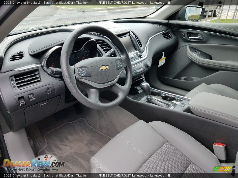 Jet Black/Dark Titanium Interior - 2018 Chevrolet Impala LS Photo #7