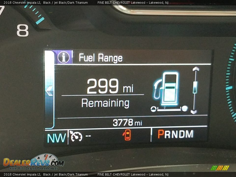 2018 Chevrolet Impala LS Black / Jet Black/Dark Titanium Photo #10
