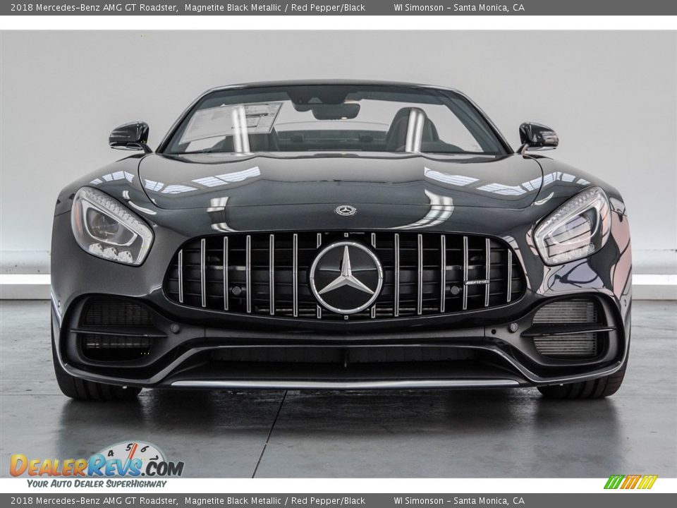 Magnetite Black Metallic 2018 Mercedes-Benz AMG GT Roadster Photo #2
