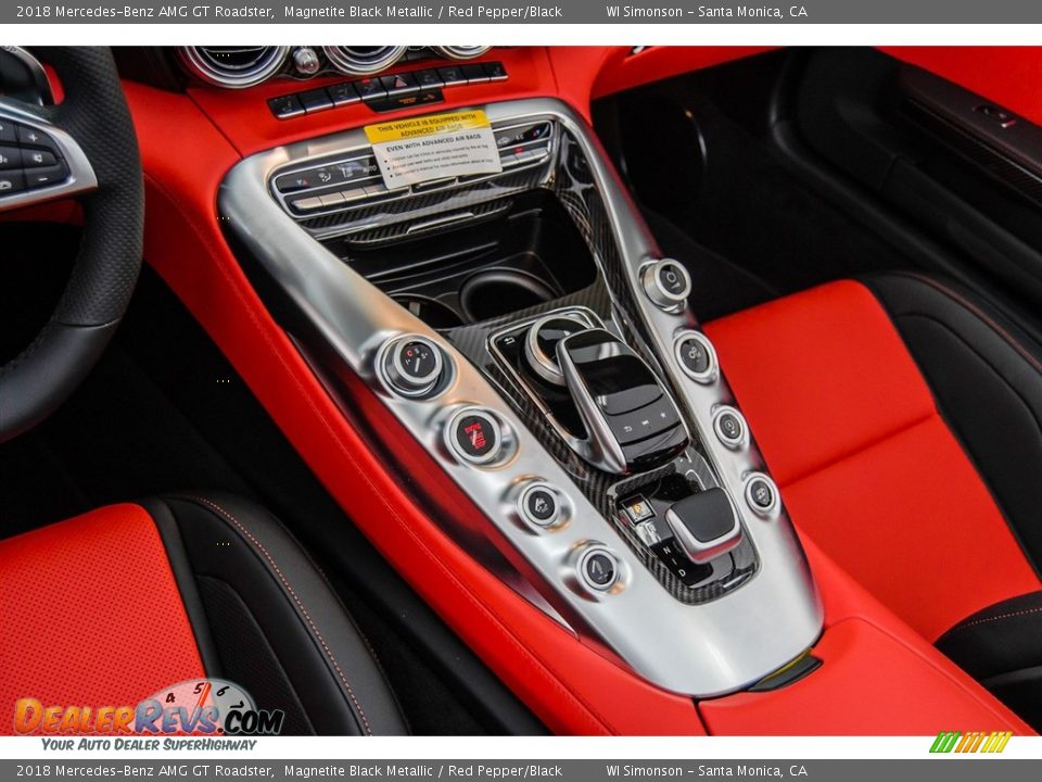 Controls of 2018 Mercedes-Benz AMG GT Roadster Photo #5