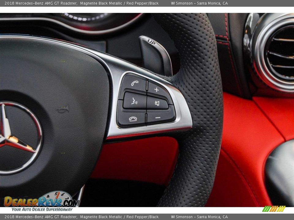 Controls of 2018 Mercedes-Benz AMG GT Roadster Photo #15