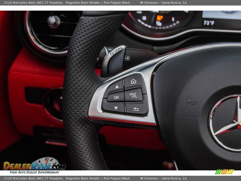 Controls of 2018 Mercedes-Benz AMG GT Roadster Photo #16