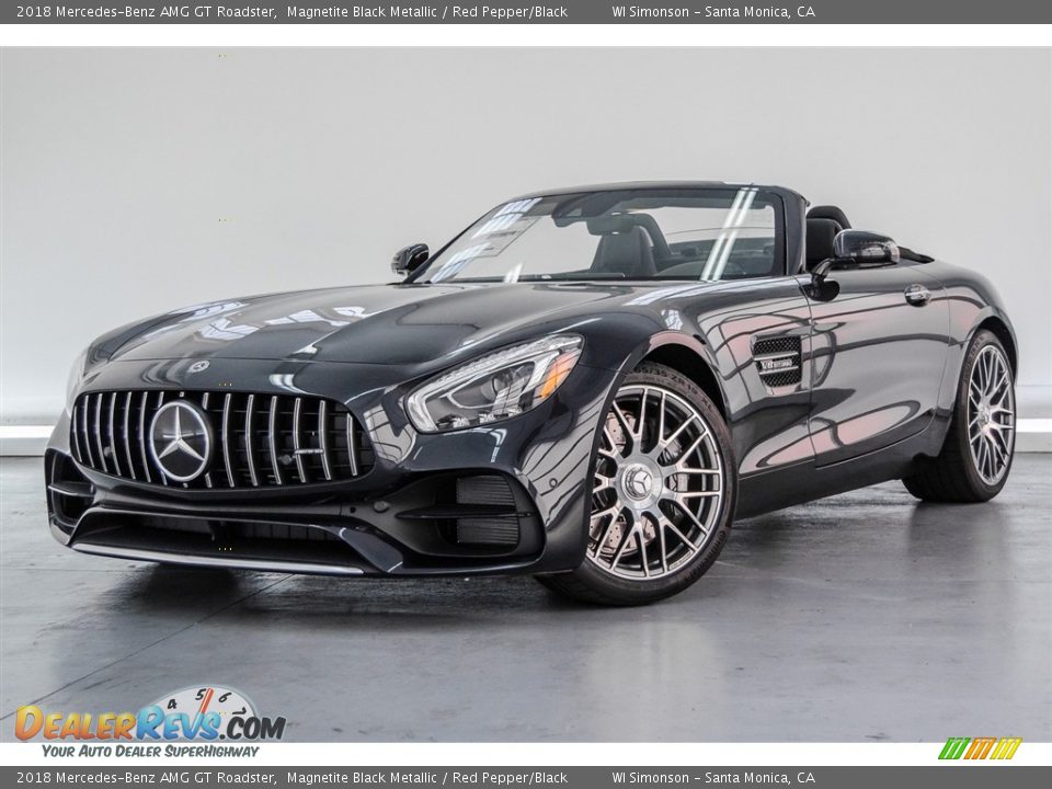 Magnetite Black Metallic 2018 Mercedes-Benz AMG GT Roadster Photo #17
