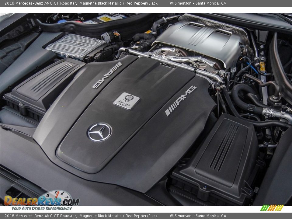 2018 Mercedes-Benz AMG GT Roadster 4.0 Liter AMG Twin-Turbocharged DOHC 32-Valve VVT V8 Engine Photo #30