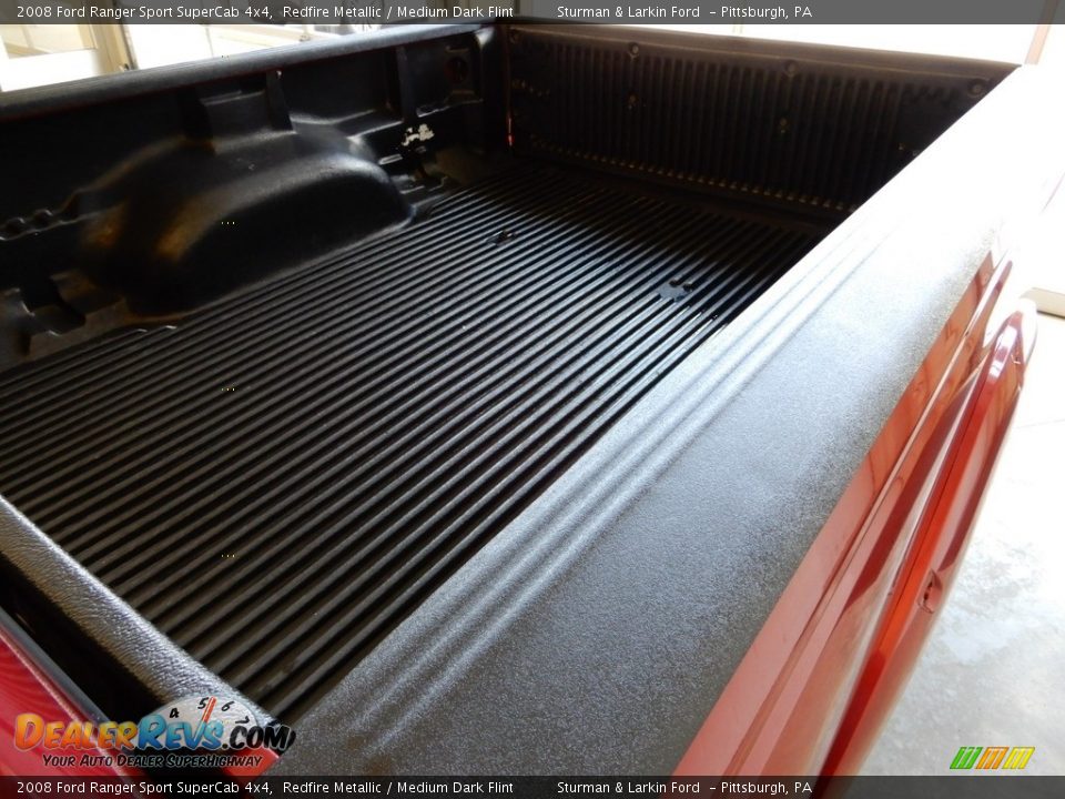 2008 Ford Ranger Sport SuperCab 4x4 Redfire Metallic / Medium Dark Flint Photo #10