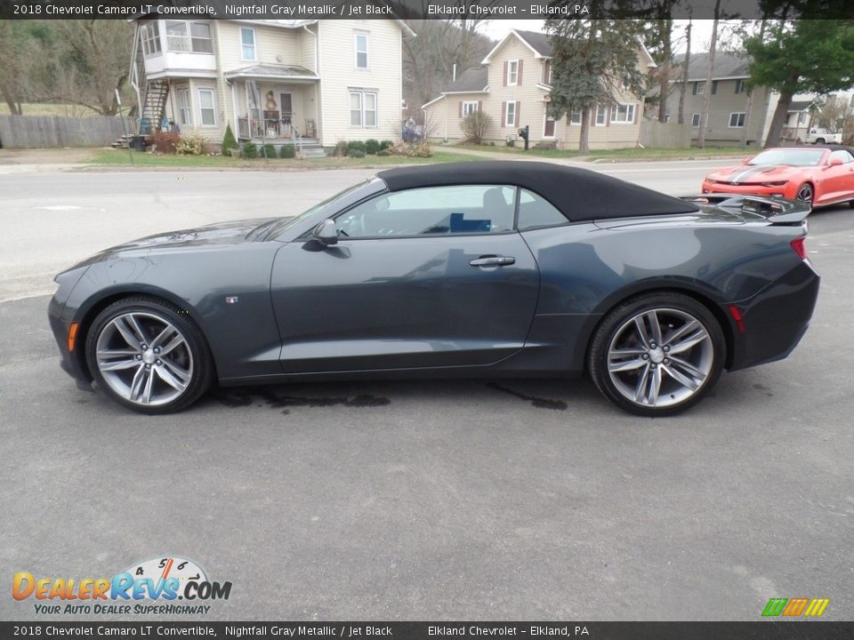 Nightfall Gray Metallic 2018 Chevrolet Camaro LT Convertible Photo #6