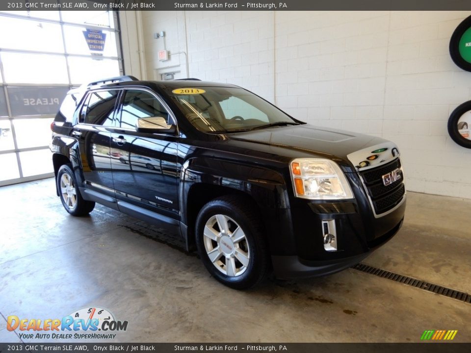 2013 GMC Terrain SLE AWD Onyx Black / Jet Black Photo #1