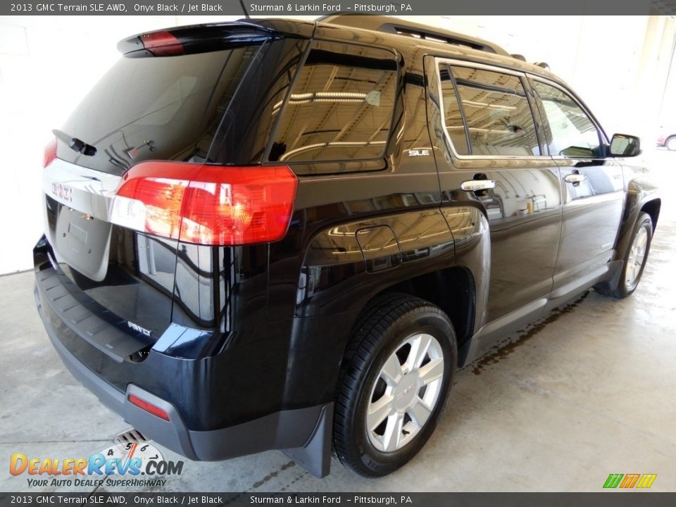 2013 GMC Terrain SLE AWD Onyx Black / Jet Black Photo #2