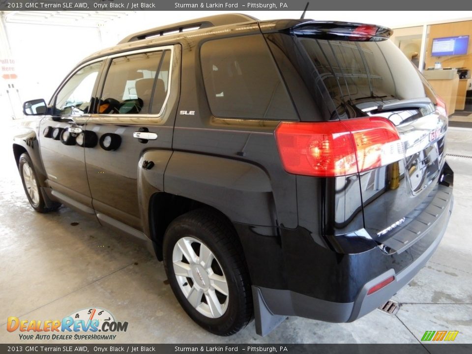 2013 GMC Terrain SLE AWD Onyx Black / Jet Black Photo #4