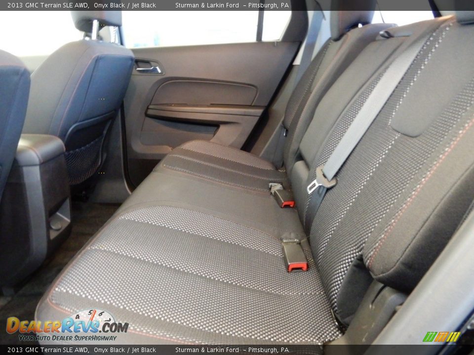 2013 GMC Terrain SLE AWD Onyx Black / Jet Black Photo #8