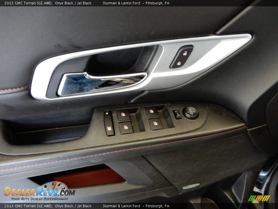 2013 GMC Terrain SLE AWD Onyx Black / Jet Black Photo #10