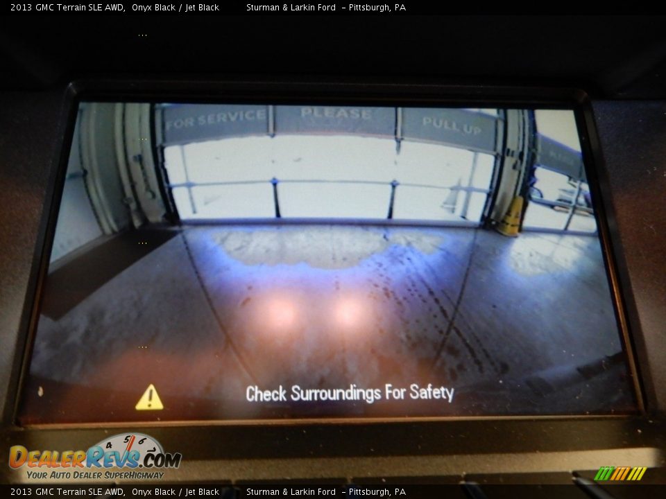 2013 GMC Terrain SLE AWD Onyx Black / Jet Black Photo #13