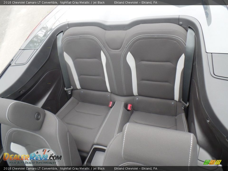 Rear Seat of 2018 Chevrolet Camaro LT Convertible Photo #26