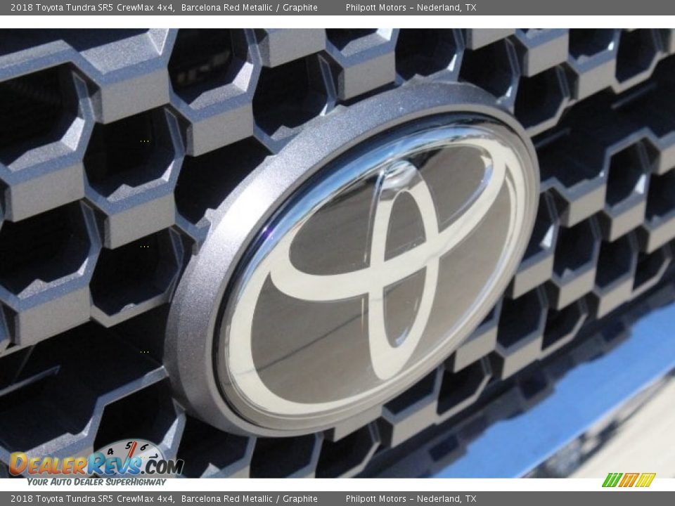 2018 Toyota Tundra SR5 CrewMax 4x4 Barcelona Red Metallic / Graphite Photo #12