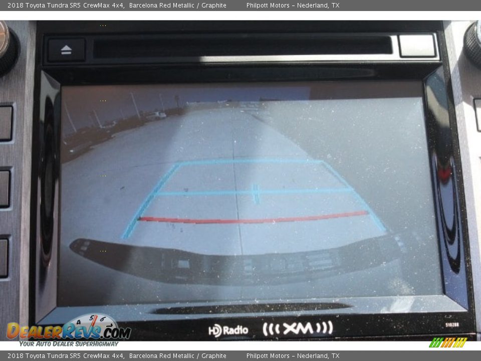 2018 Toyota Tundra SR5 CrewMax 4x4 Barcelona Red Metallic / Graphite Photo #17
