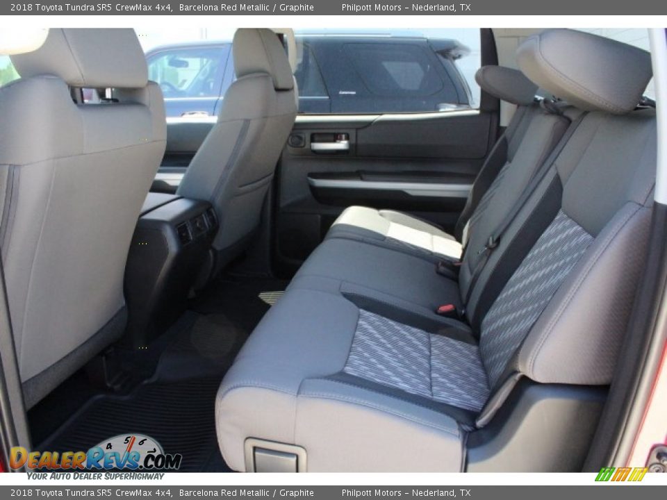 2018 Toyota Tundra SR5 CrewMax 4x4 Barcelona Red Metallic / Graphite Photo #26