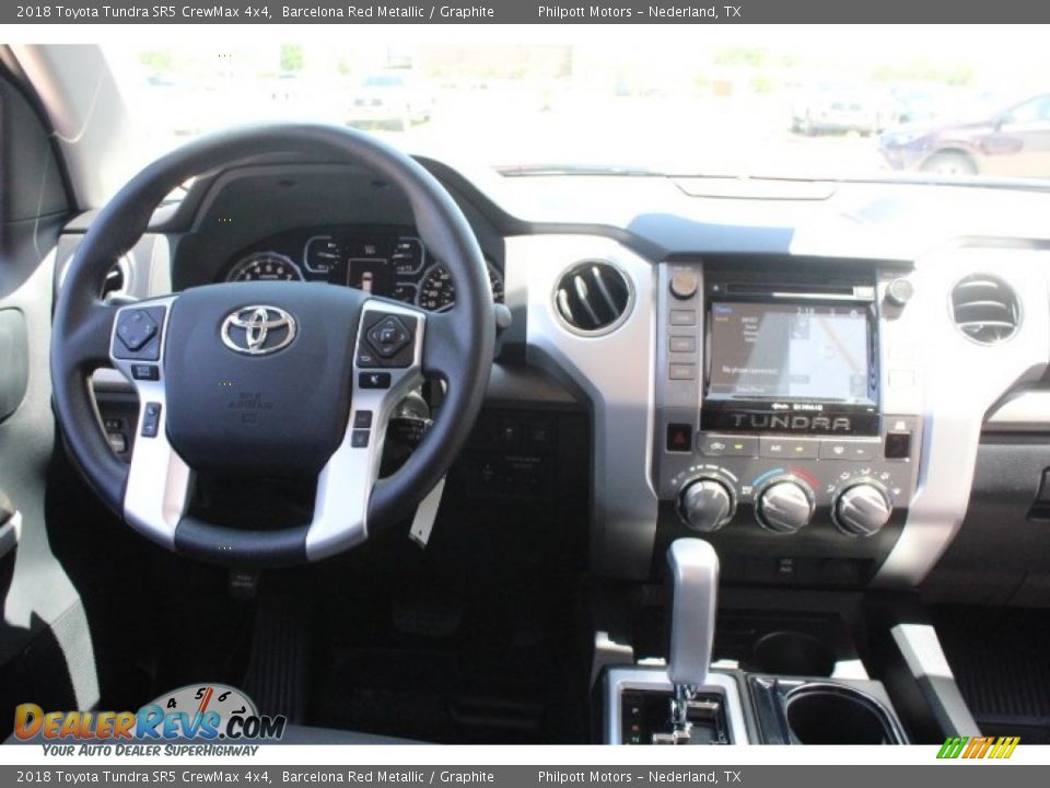 2018 Toyota Tundra SR5 CrewMax 4x4 Barcelona Red Metallic / Graphite Photo #27