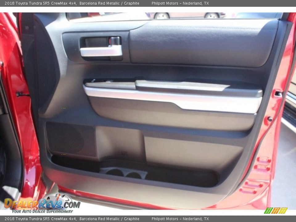 2018 Toyota Tundra SR5 CrewMax 4x4 Barcelona Red Metallic / Graphite Photo #33