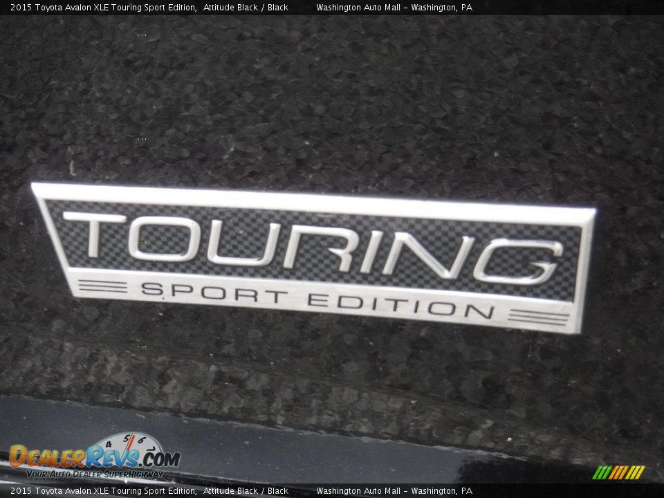 2015 Toyota Avalon XLE Touring Sport Edition Attitude Black / Black Photo #3